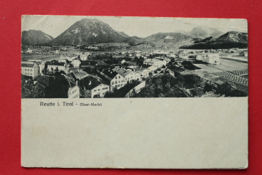 AK Reutte / 1905-1920 / Ober Markt / Tirol